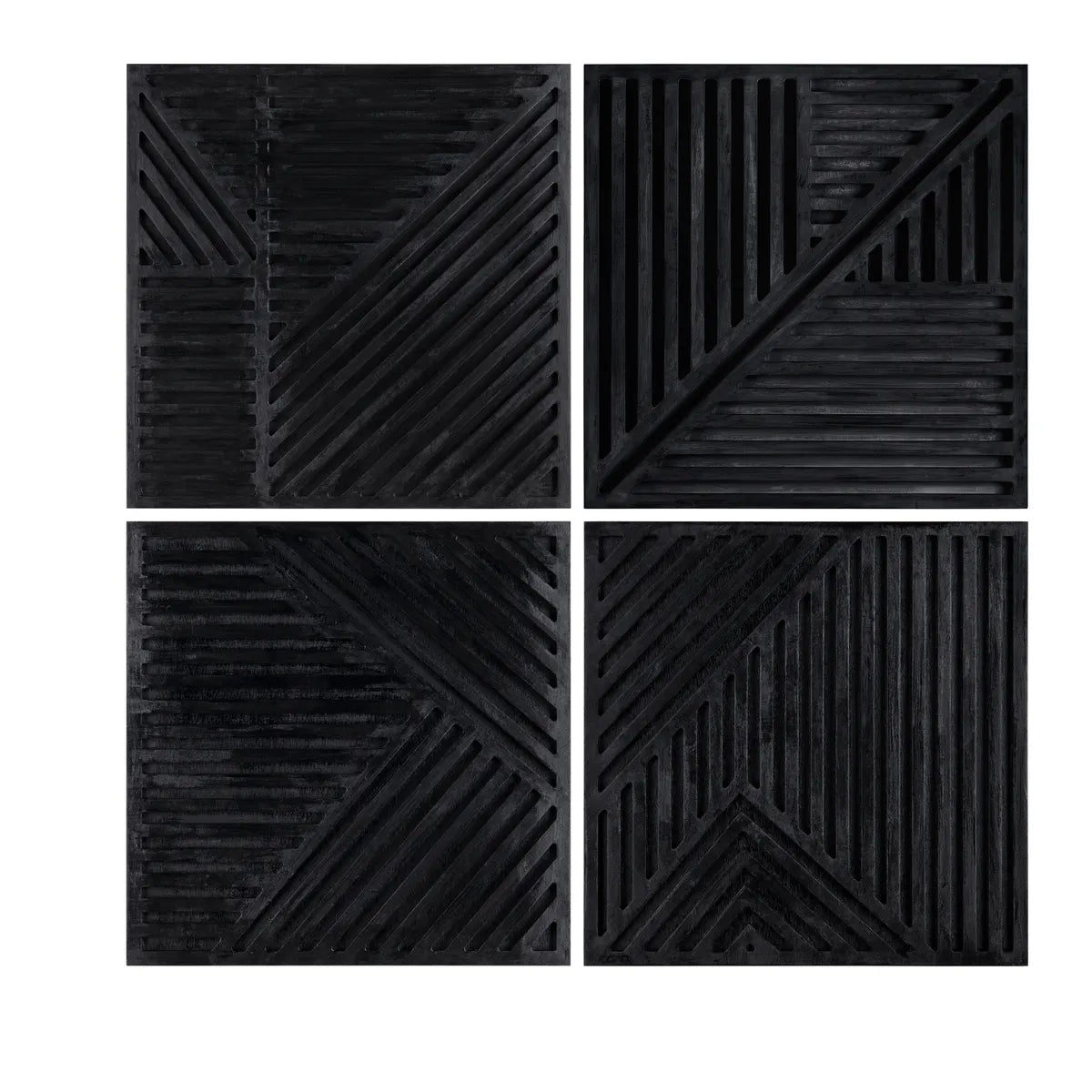Crestview Collection Graham 2 Wall Art ~ Set Of 4 - Image 1