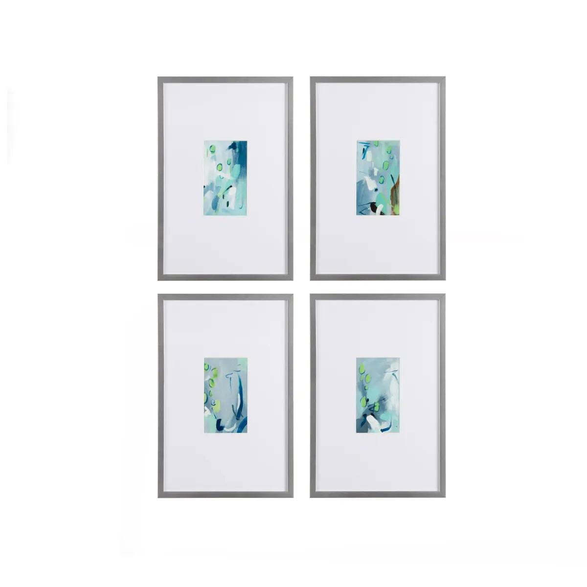 Crestview Collection Bliss Hand Finished Wall Art ~ Set Of 4 - Image 2