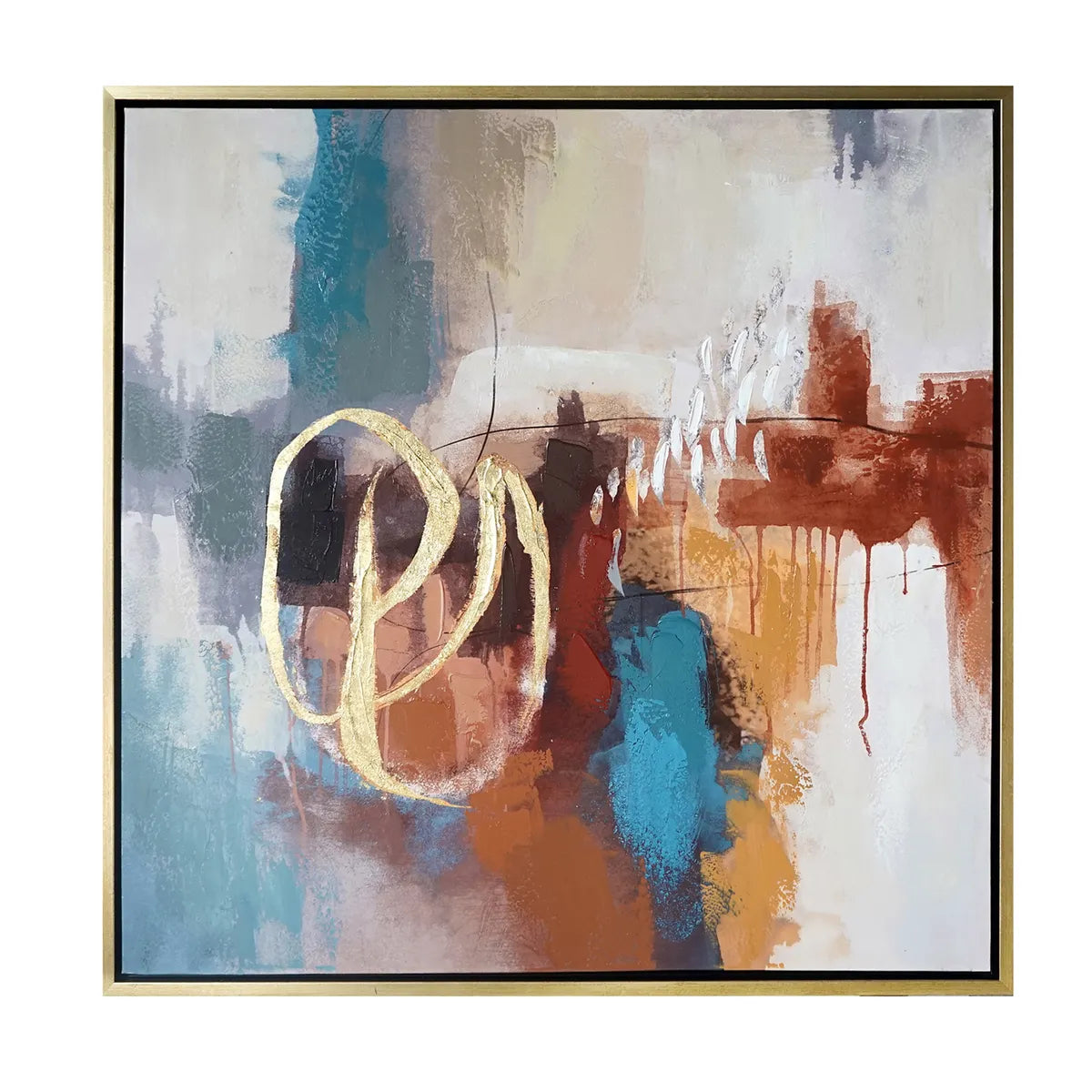 Crestview Collection Vivid 2 Canvas Wall Art - Image 2