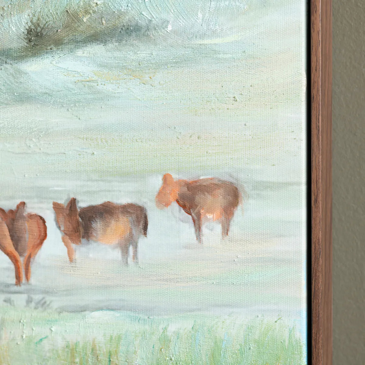 Crestview Collection Rural Bliss Landscape Wall Art - Image 2