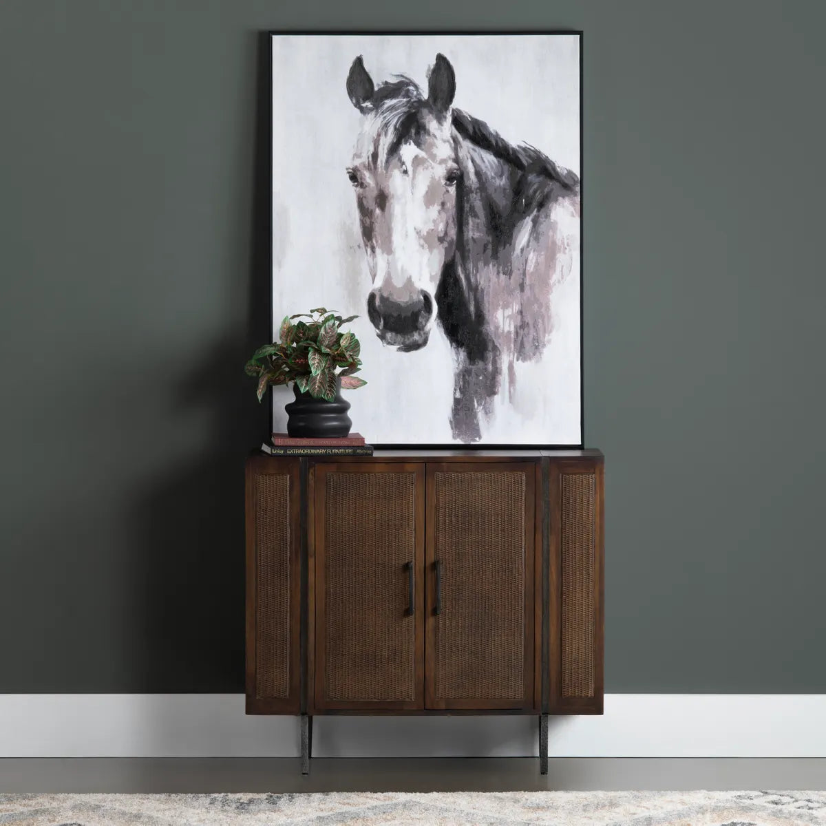 Crestview Collection Brantley Hand Finished Wall Art - Image 1