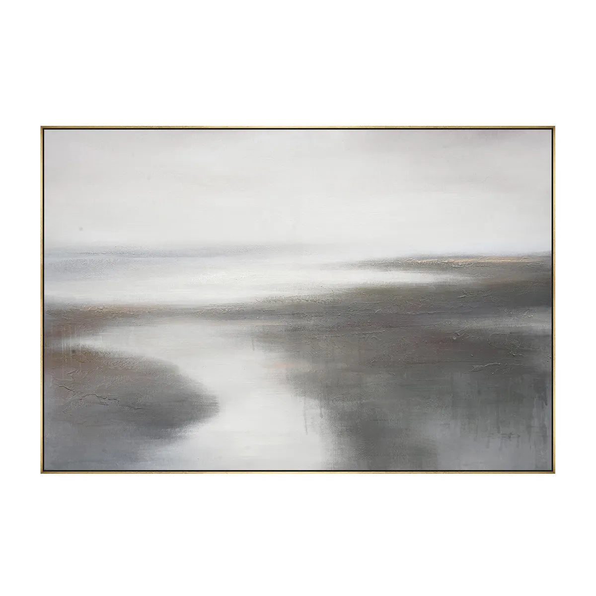 Crestview Collection Appling Water Landscape Wall Art - Image 3