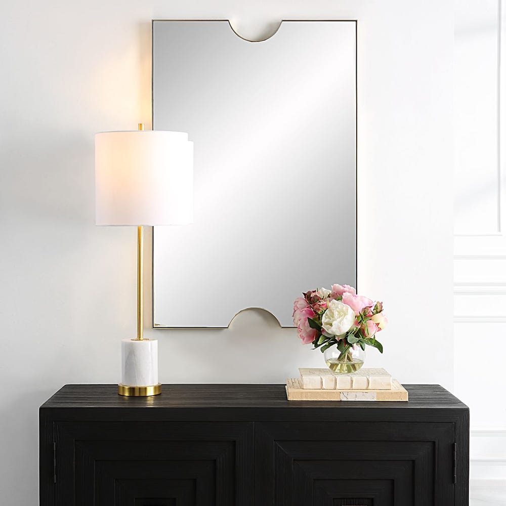 Uttermost Ticket Gold Leaf Vanity Mirror - Image 2