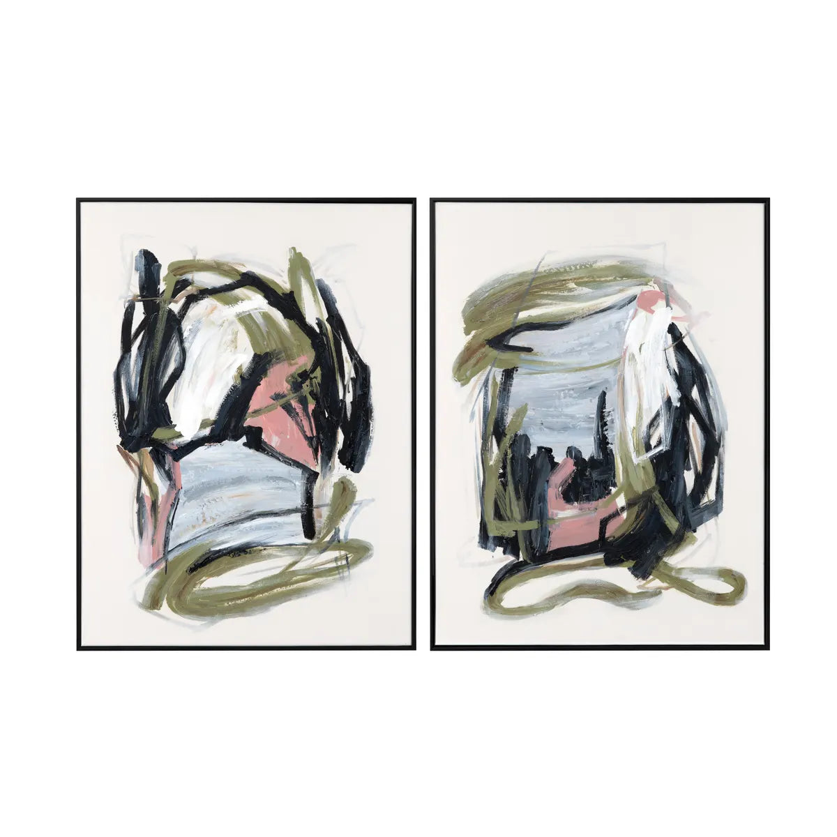 Crestview Collection Moody Hues Wall Art ~ Set Of 2 - Image 3