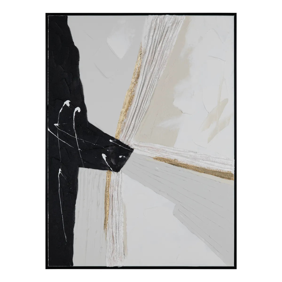 Crestview Collection Phelps Textured Wall Art - Image 2