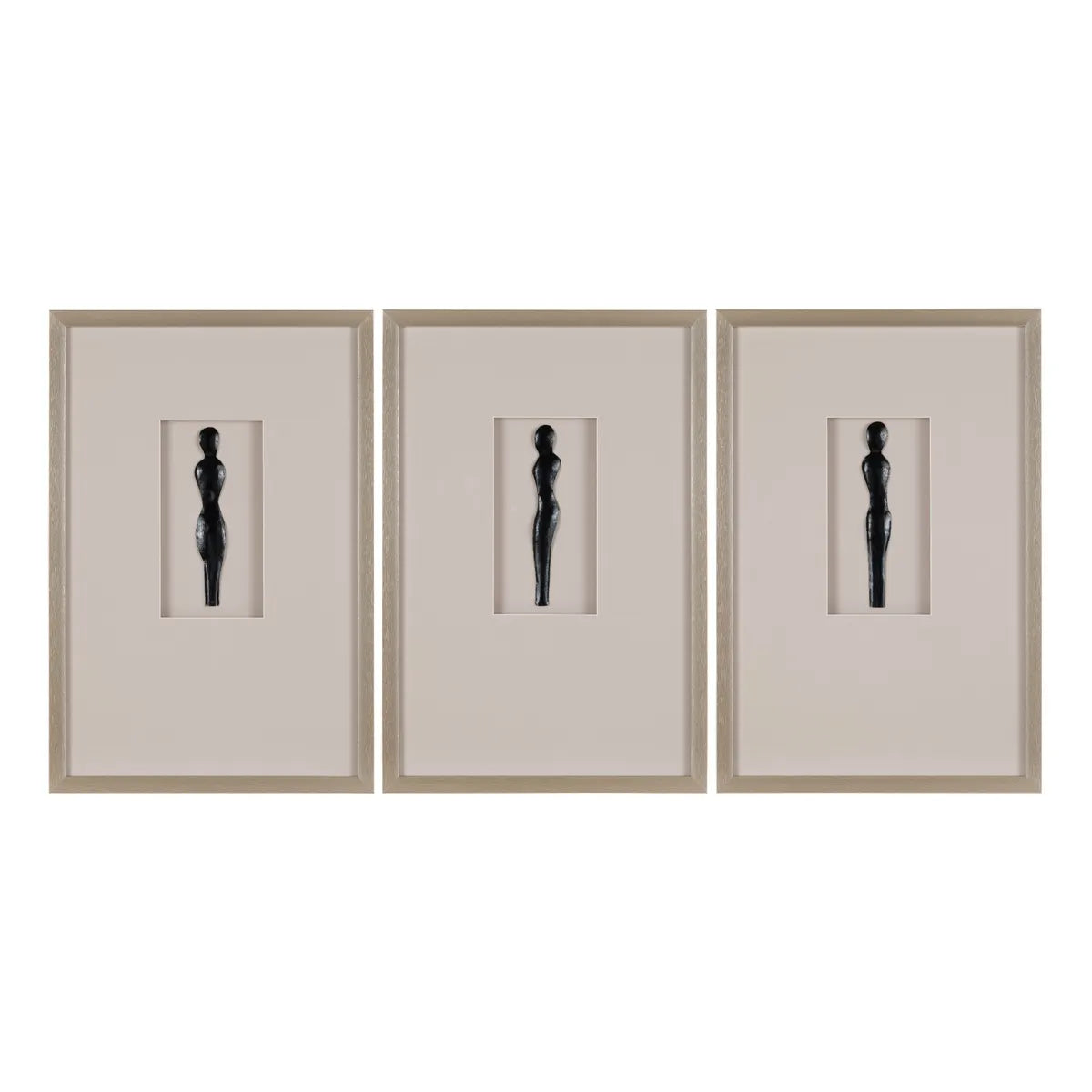 Crestview Collection Tres Silhouettes Wall Art ~ Set Of 3 - Image 2