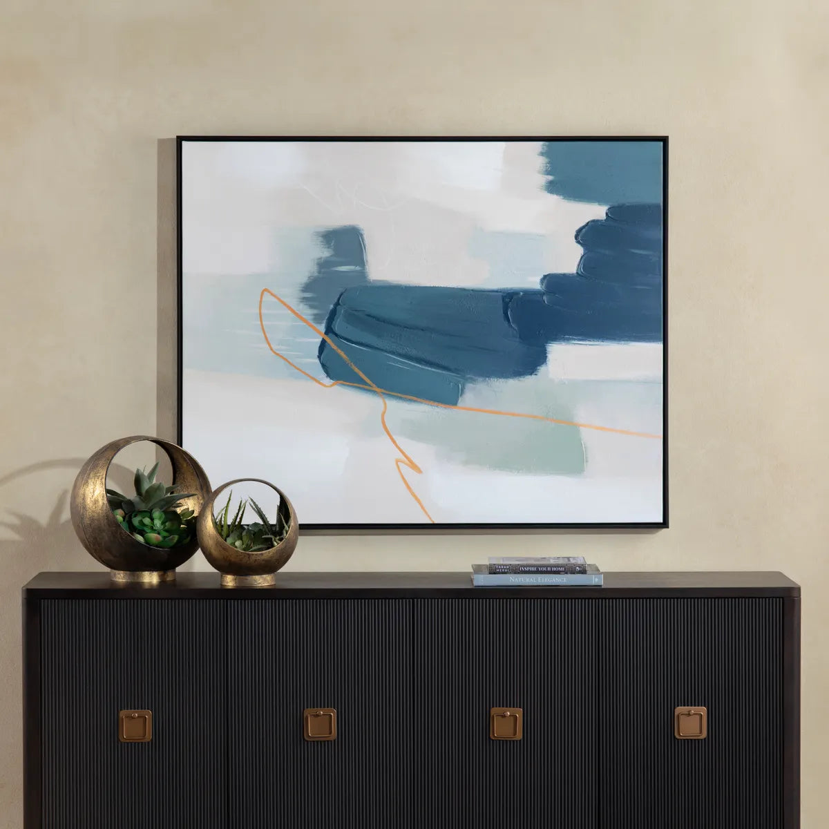Crestview Collection Seamless Hand Finished Wall Art - Image 1