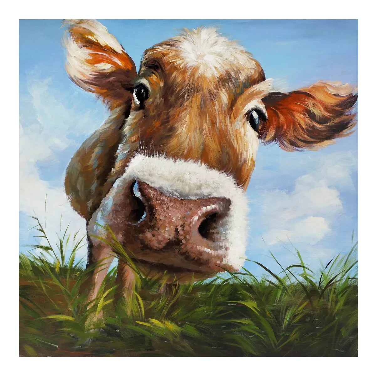 Crestview Collection Hello Painting Wall Art - Image 1