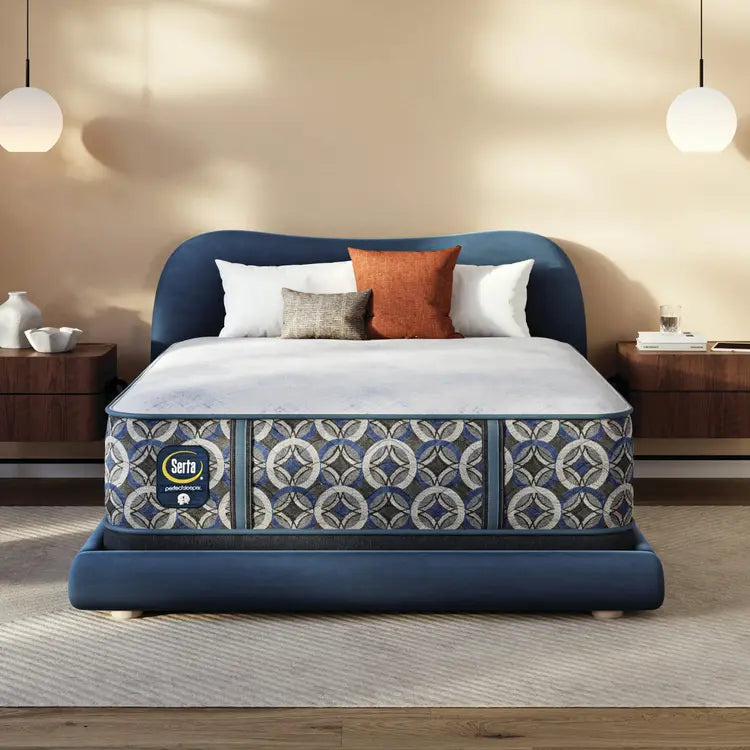 Serta Perfect Sleeper Cascade Bluff Hybrid Plush 145” Mattress ~ Available in Twin, Twin XL, Full, Queen, King and Cal King Sizes.