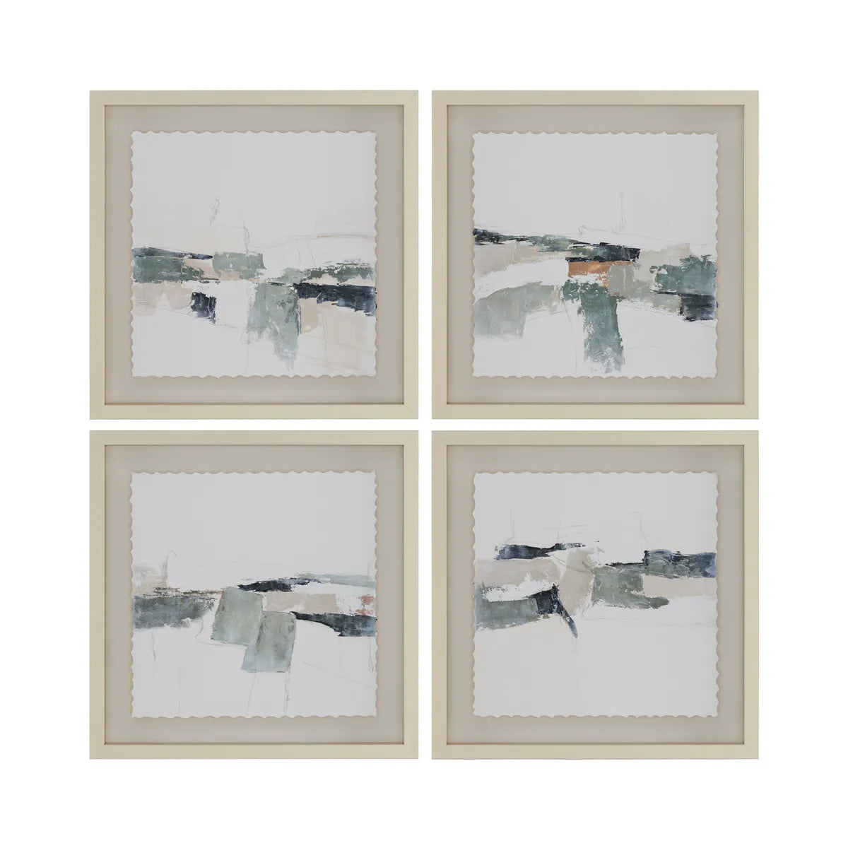 Crestview Collection Ardsley Wall Art ~ Set Of 4 - Image 1