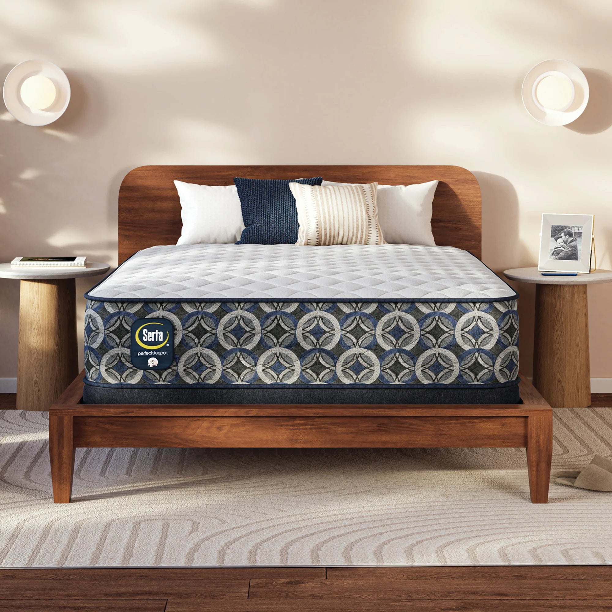 Serta Perfect Sleeper Innerspring Cascade Canyon Firm 13” Mattress ~ Available in Twin, Twin XL, Full, Queen, King and Cal King Sizes