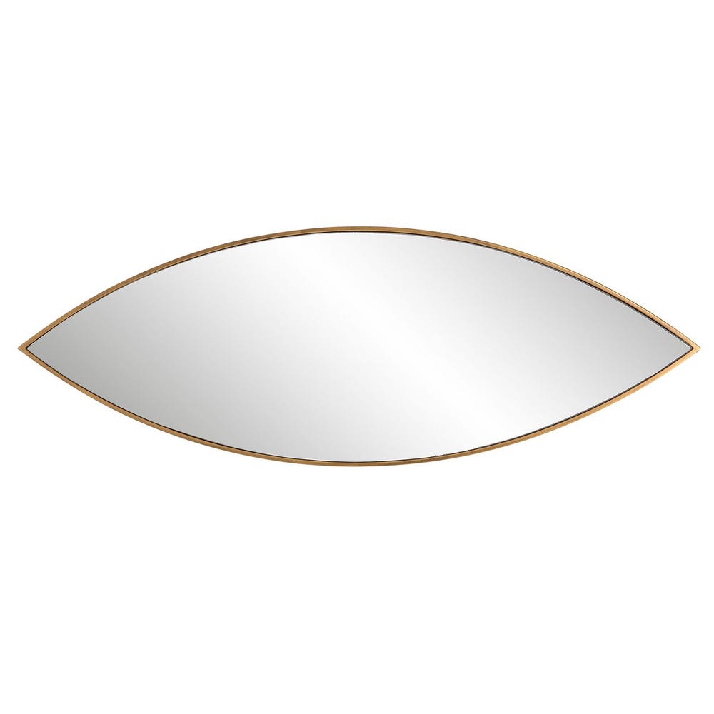 Uttermost Ellipse Antique Golden Bronze Mirror - Image 3