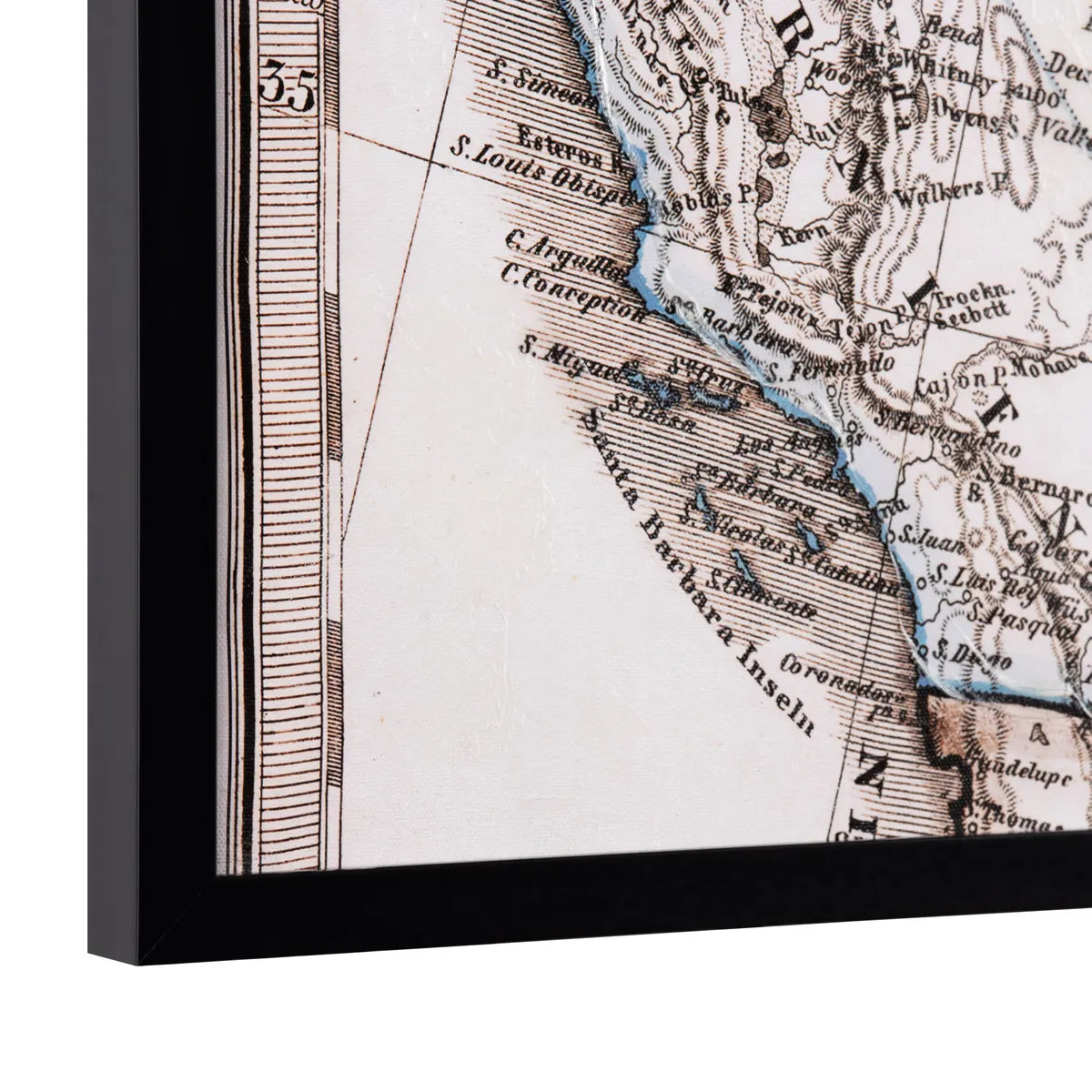 Crestview Collection Logans Atlas Wall Art ~ Set Of 6 - Image 2
