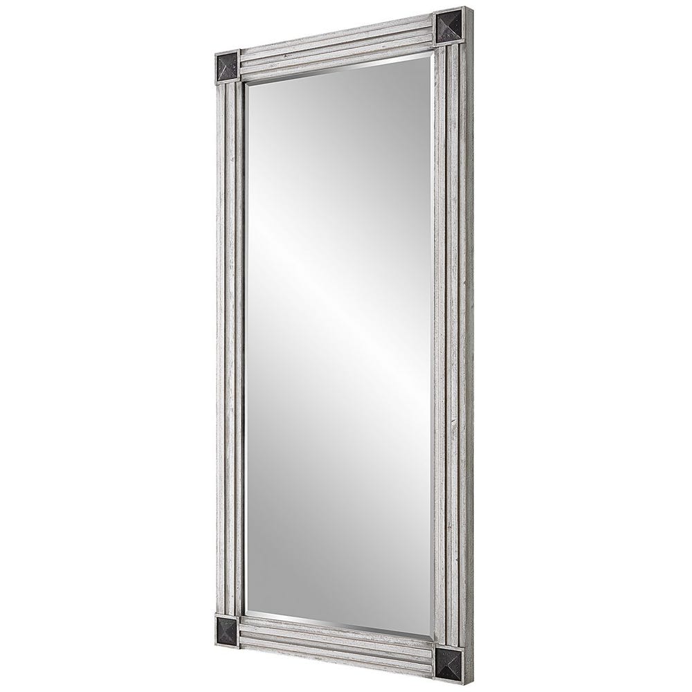 Uttermost Manor Aged Dark Bronze Mirror - Image 2