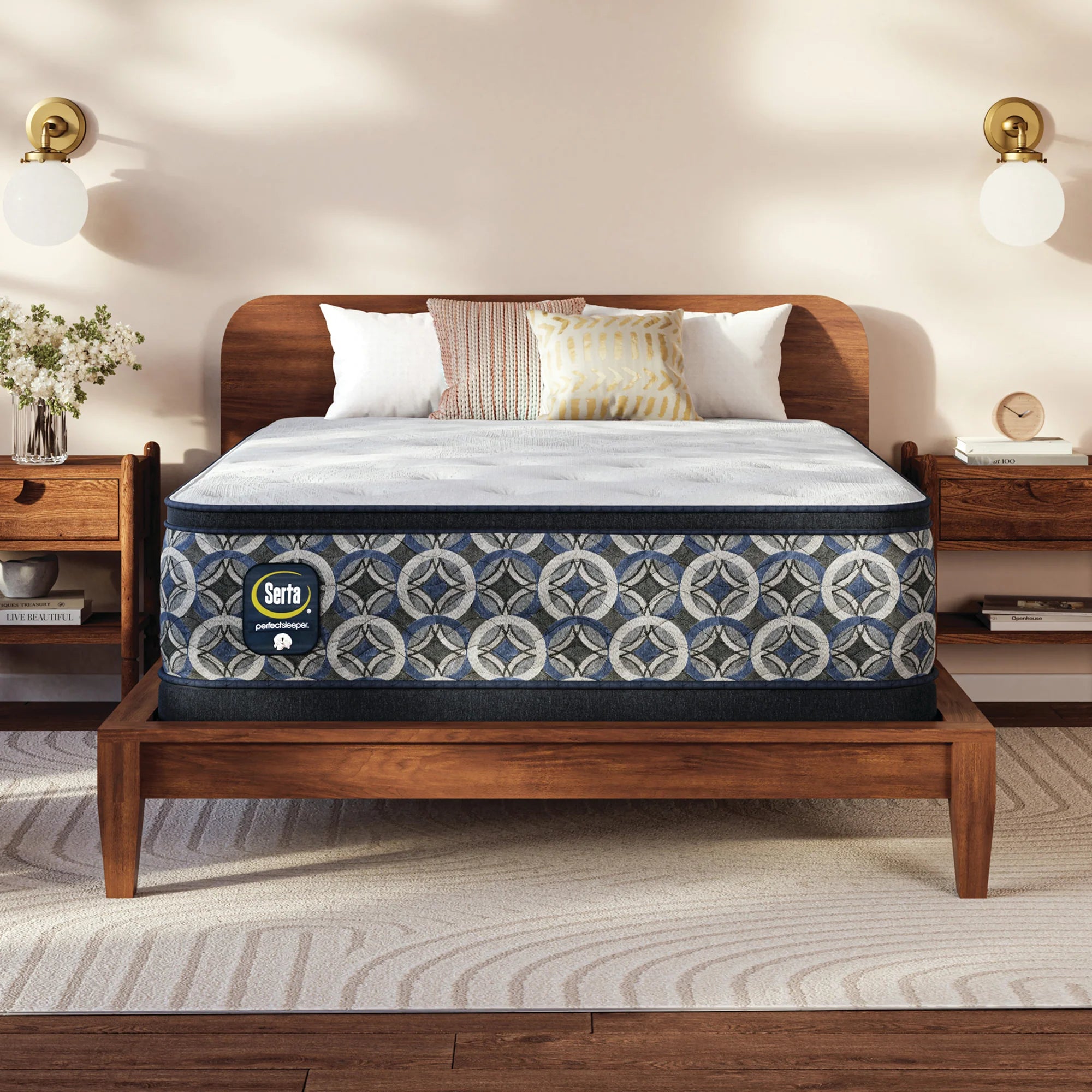 Serta Perfect Sleeper Innerspring Cascade Canyon Medium Pillow Top 14” Mattress ~ Available in Twin, Twin XL, Full, Queen, King and Cal King Sizes