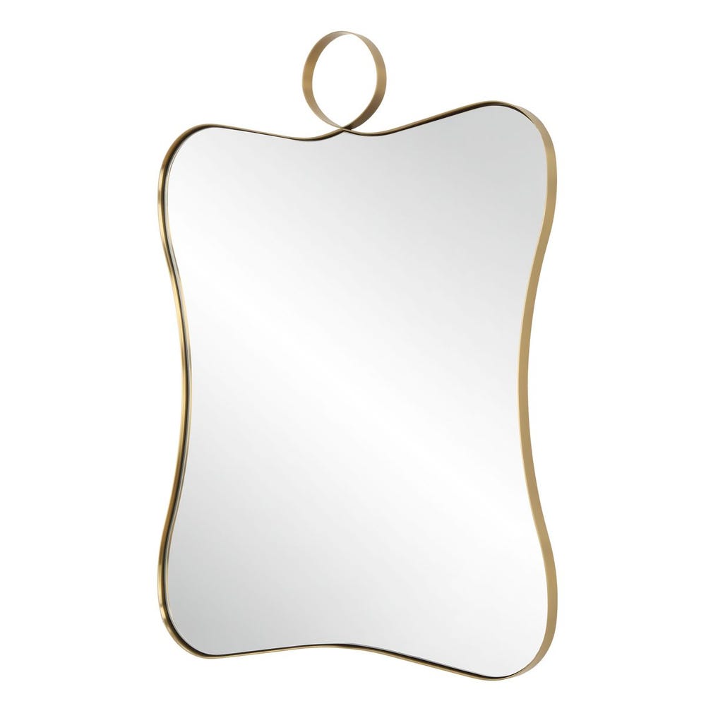 Uttermost Talia Antique Brass Vanity Mirror - Image 3