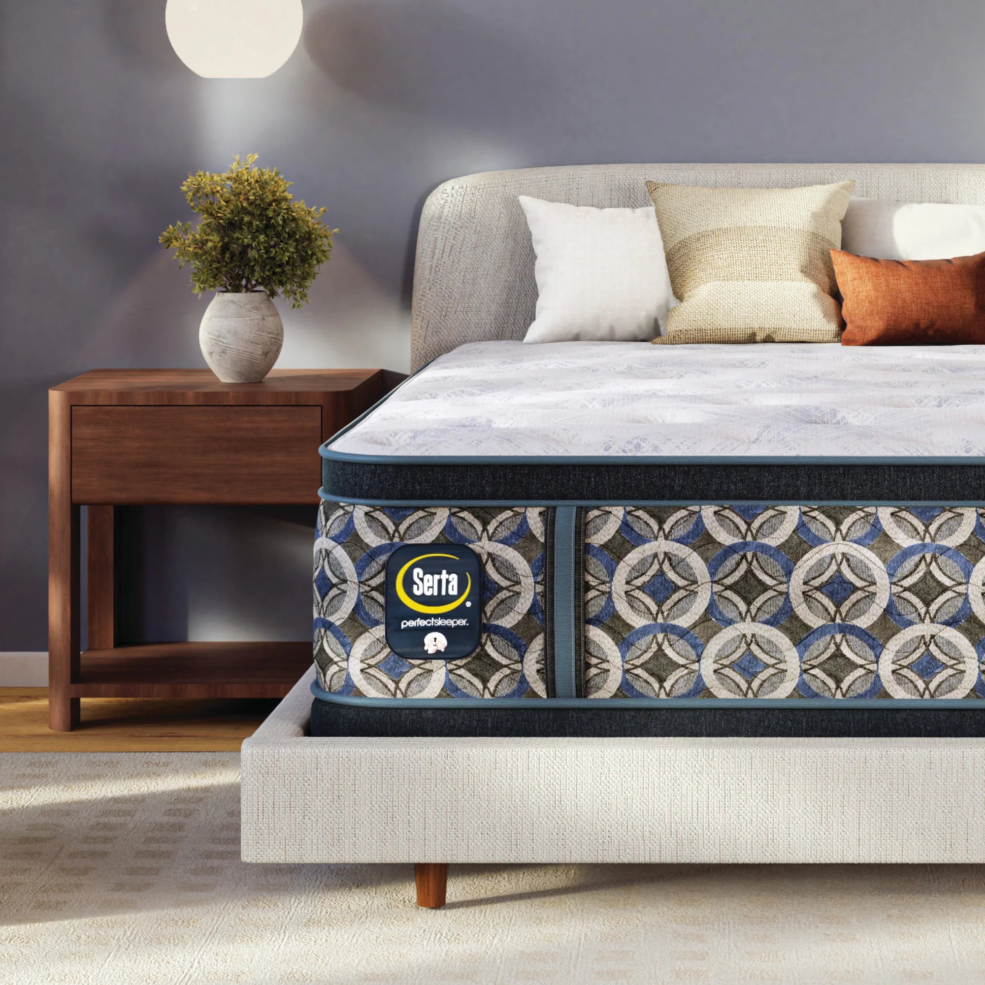Serta Perfect Sleeper Innerspring Cascade Range Plush Pillow Top 15” Mattress ~ Available in Twin, Twin XL, Full, Queen, King and Cal King Sizes - Image 2