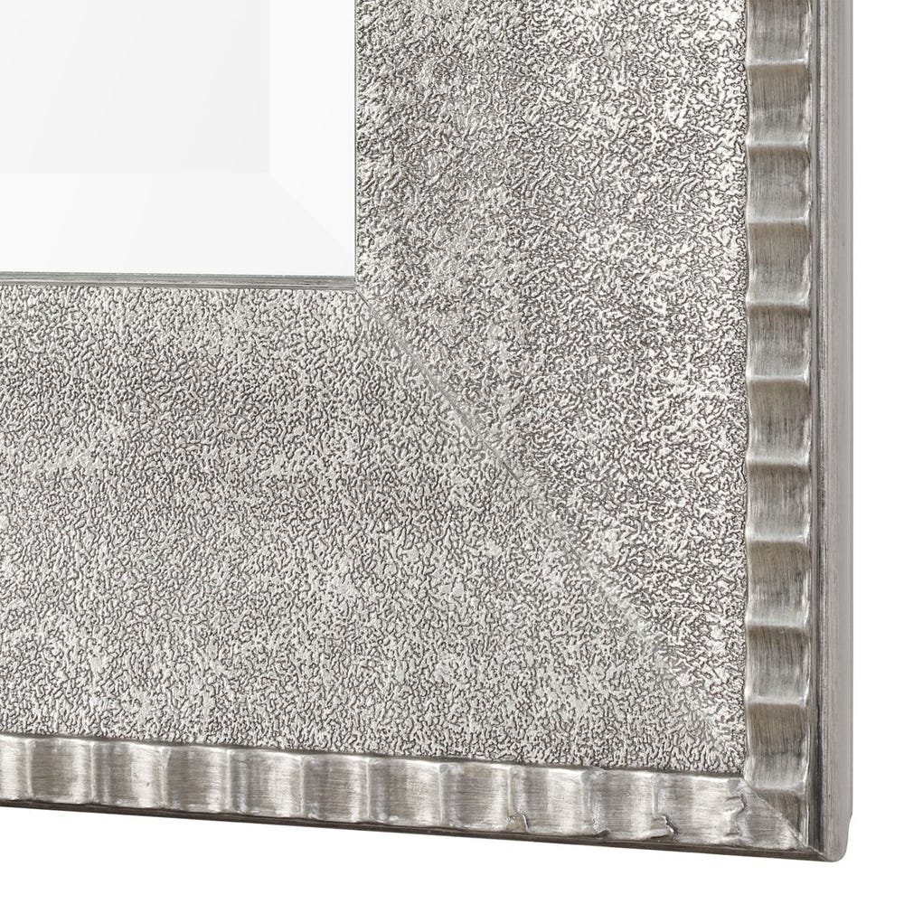 Uttermost Leiston Metallic Silver Mirror - Image 3