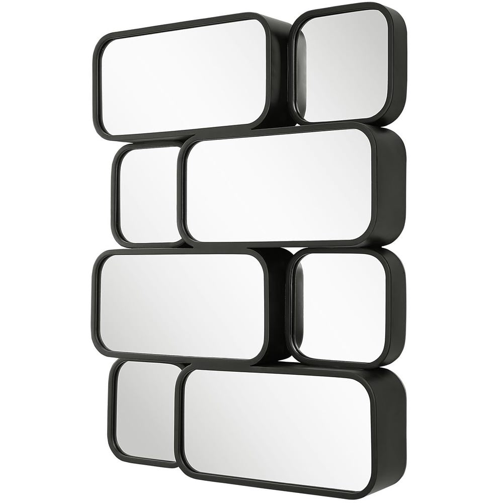 Uttermost Canute Satin Black Mirror - Image 3
