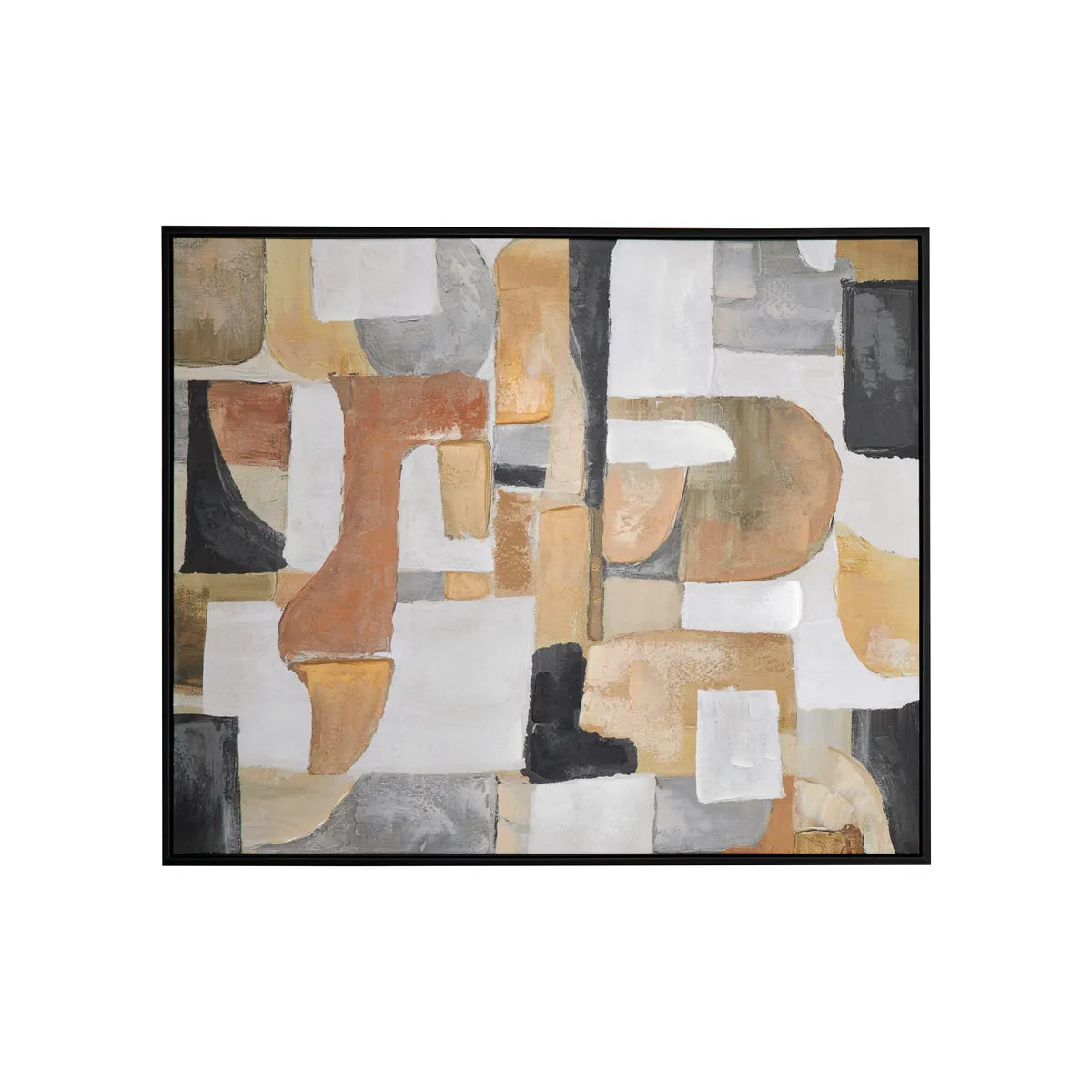 Crestview Collection Malone Hand Painted Wall Art - Image 2