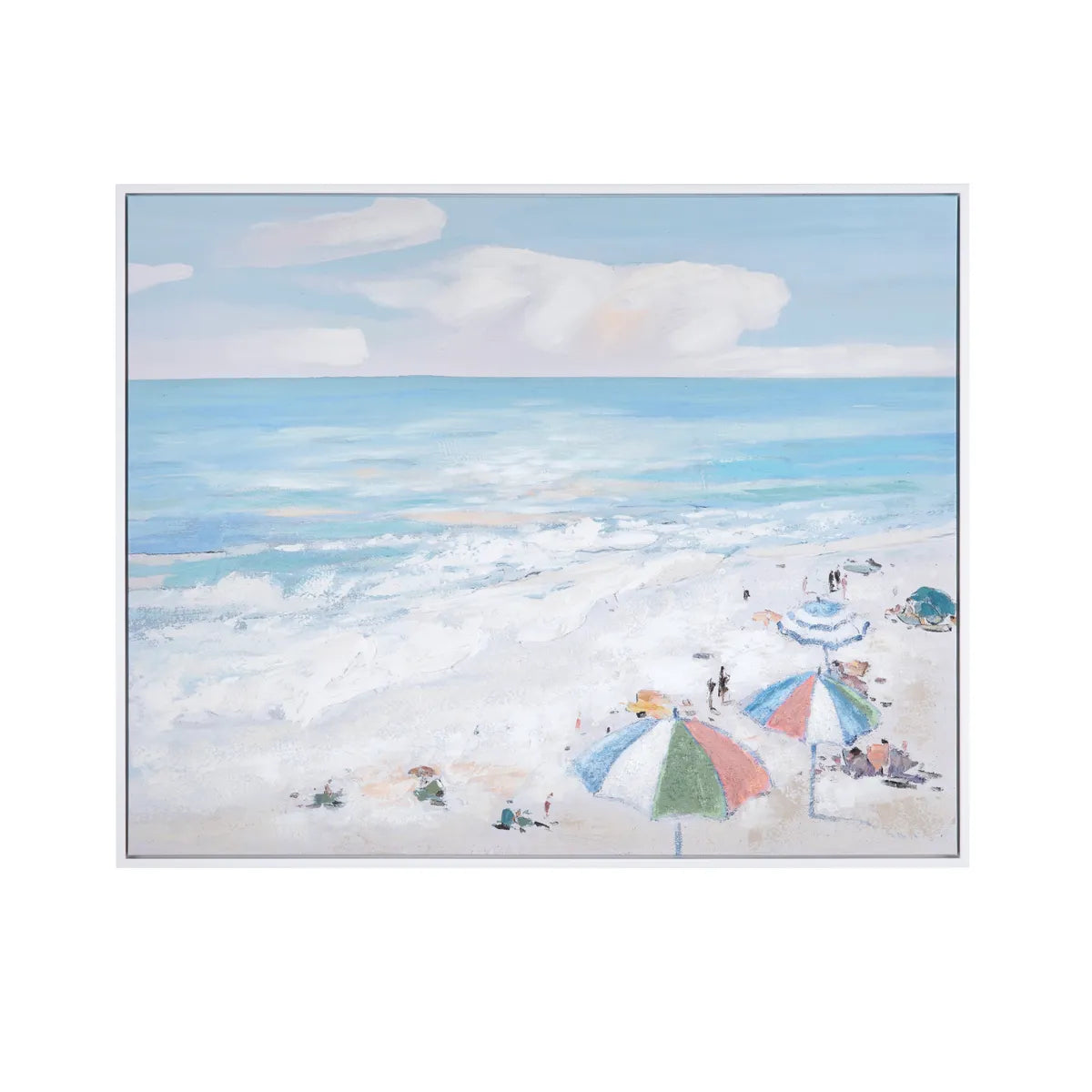 Crestview Collection Siesta Key Hand Painted Wall Art - Image 1