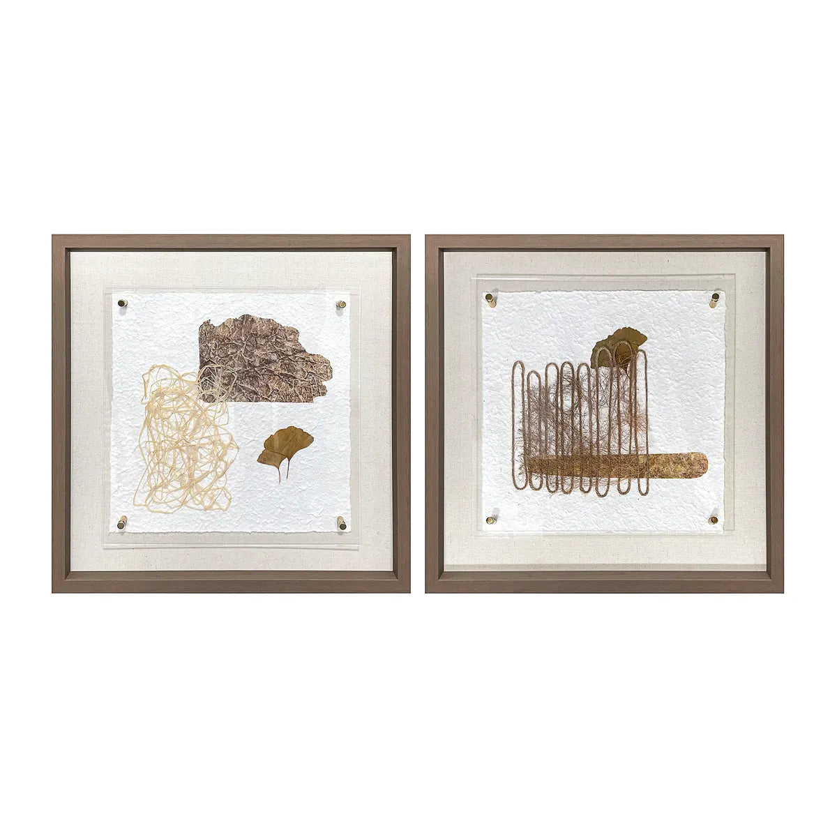 Crestview Collection Camellia Wall Art ~ Set Of 2 - Image 1