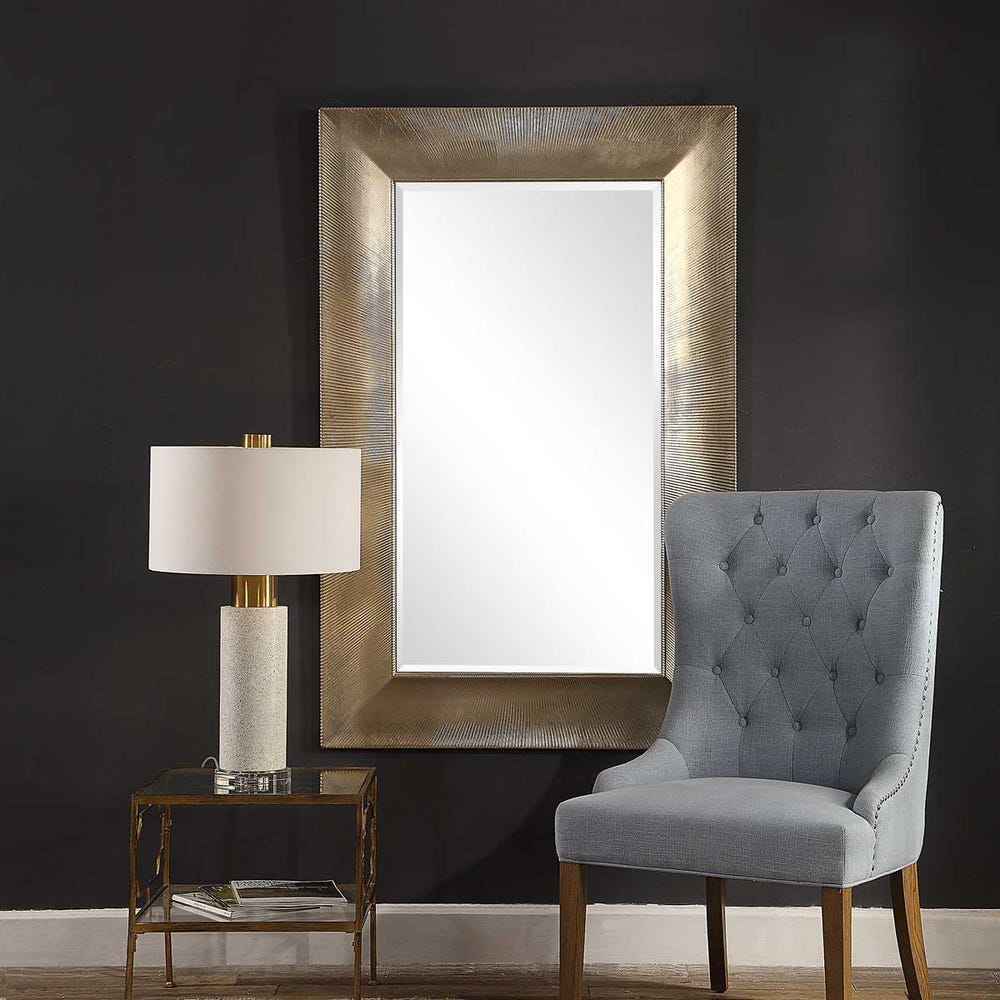 Uttermost Valenton Warm Champagne Mirror - Image 1