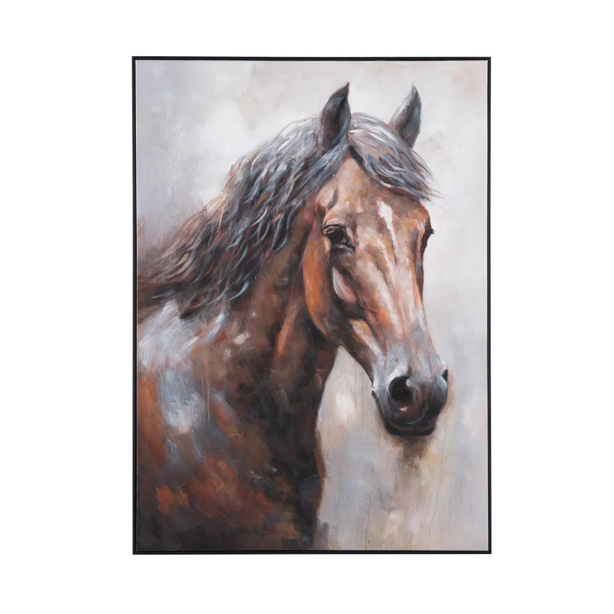 Crestview Collection Equestrian Stakes Wall Art - Image 2