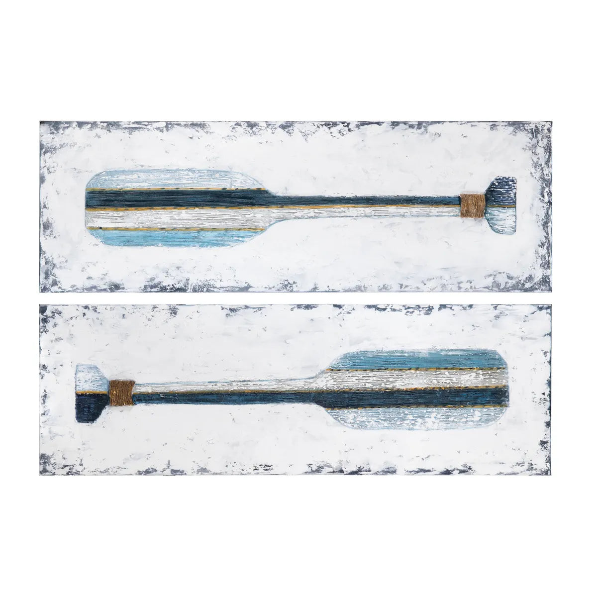 Crestview Collection Paddles Up Wall Art ~ Set Of 2 - Image 2