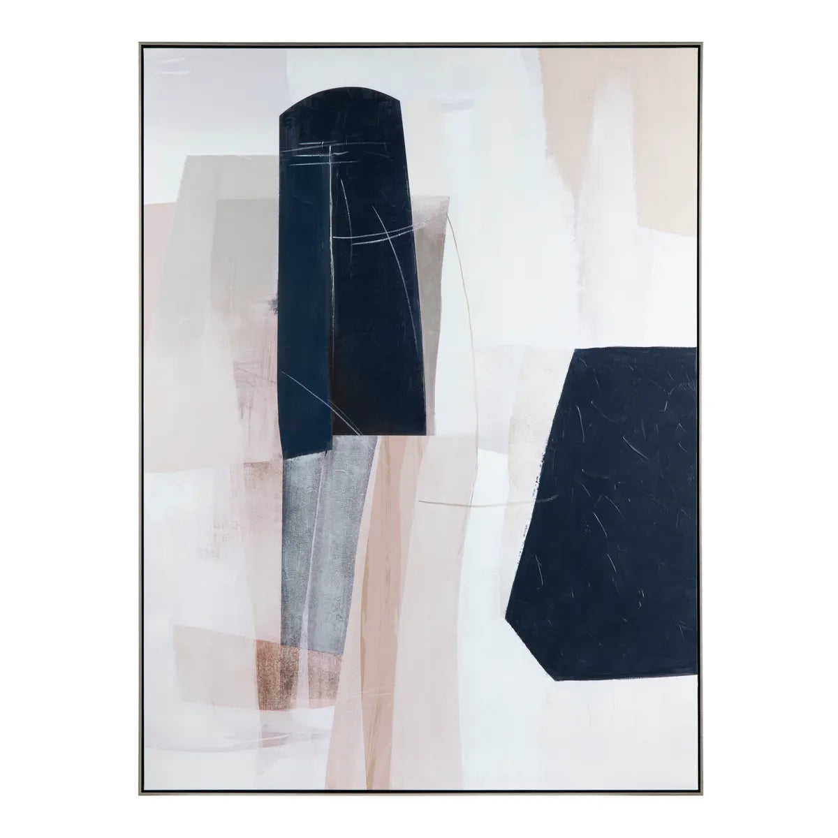 Crestview Collection Wallace Oversized Canvas Wall Art - Image 1