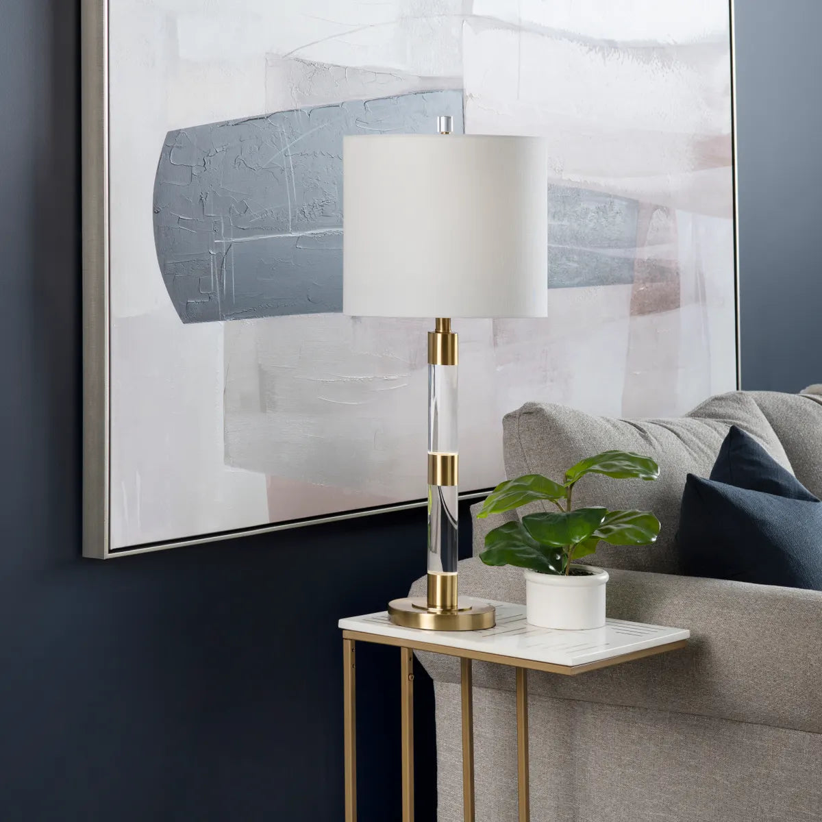 Crestview Collection Wallace Oversized Canvas Wall Art - Image 3