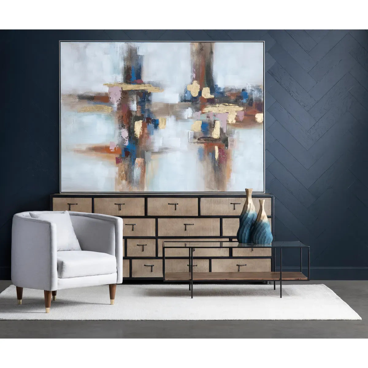Crestview Collection Frisco Canvas Wall Art - Image 1