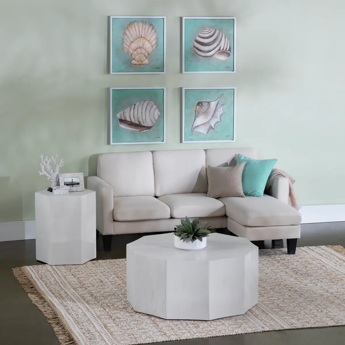 Crestview Collection Ocean Treasures Wall Art ~ Set Of 4 - Image 1