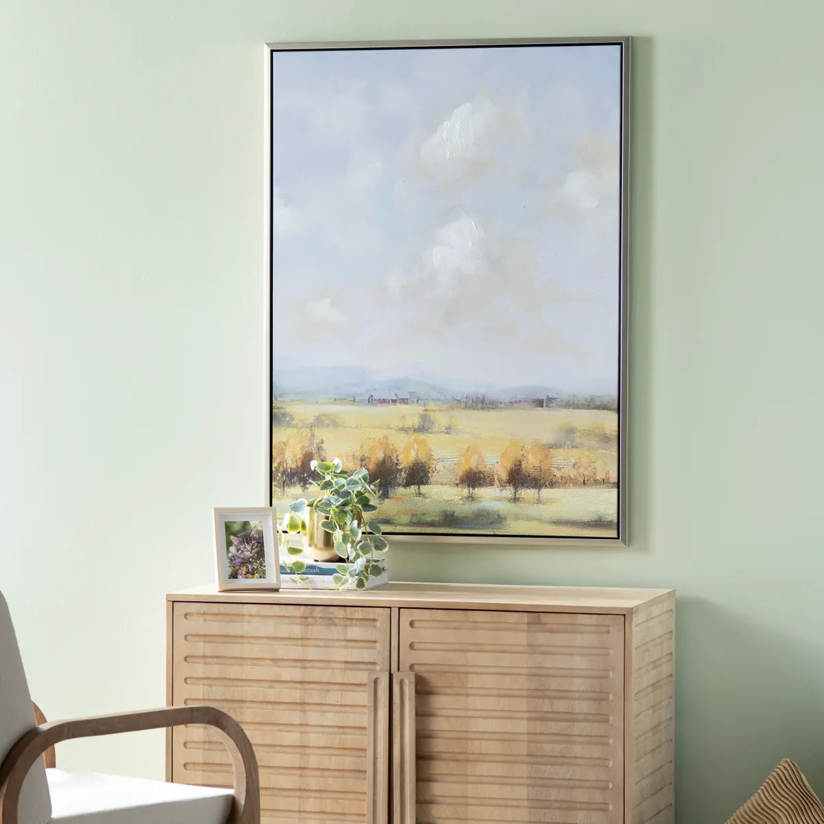 Crestview Collection Hendry Canvas Wall Art - Image 2