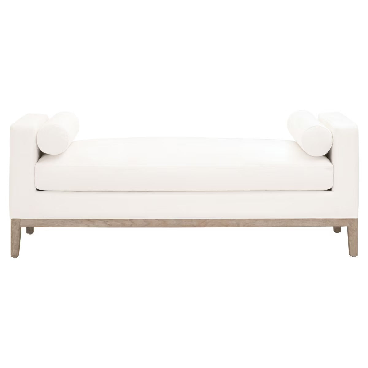 Essentials For Living Keaton Upholstered Bench ~ LiveSmart Peyton-Pearl - Image 1