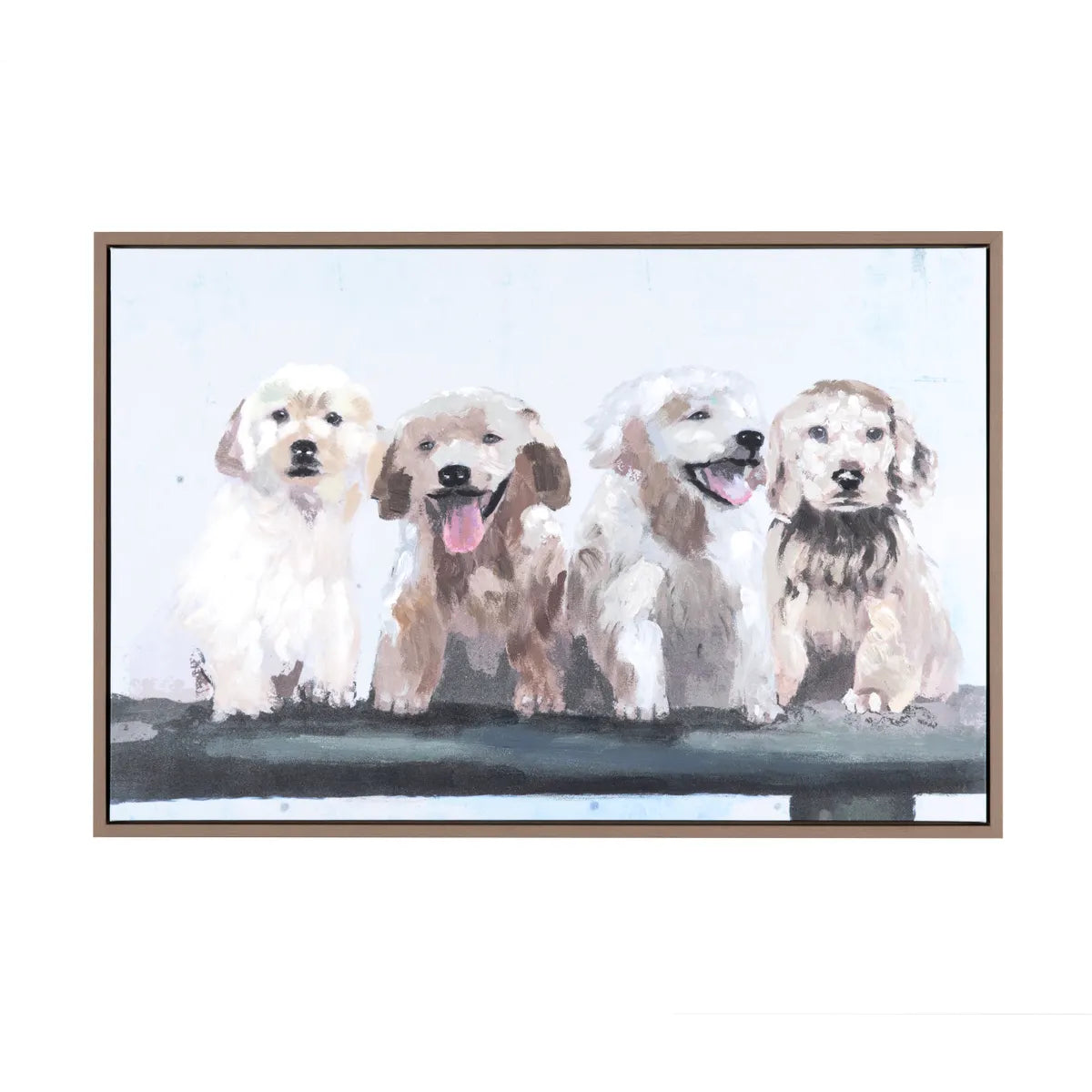 Crestview Collection Doodling Dog Lover Wall Art - Image 1