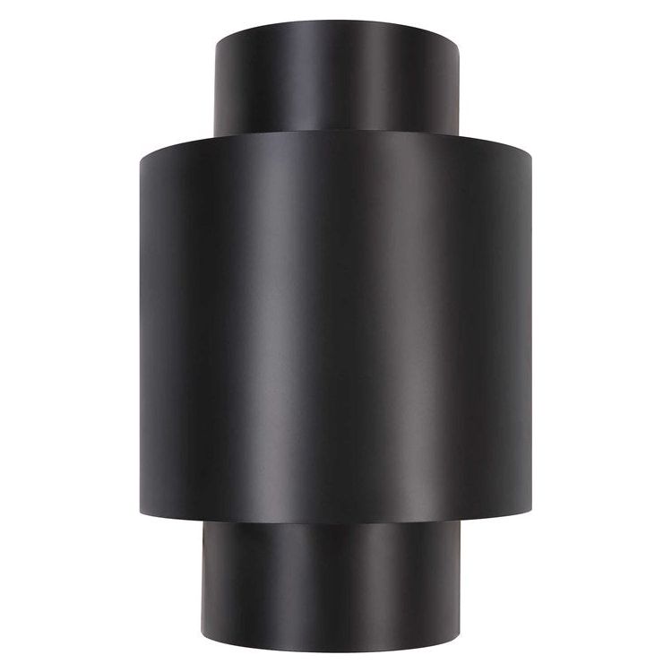 Uttermost Youngstown Dark Bronze Inter-Stacked Cylinders 2 Light Sconce - Image 2