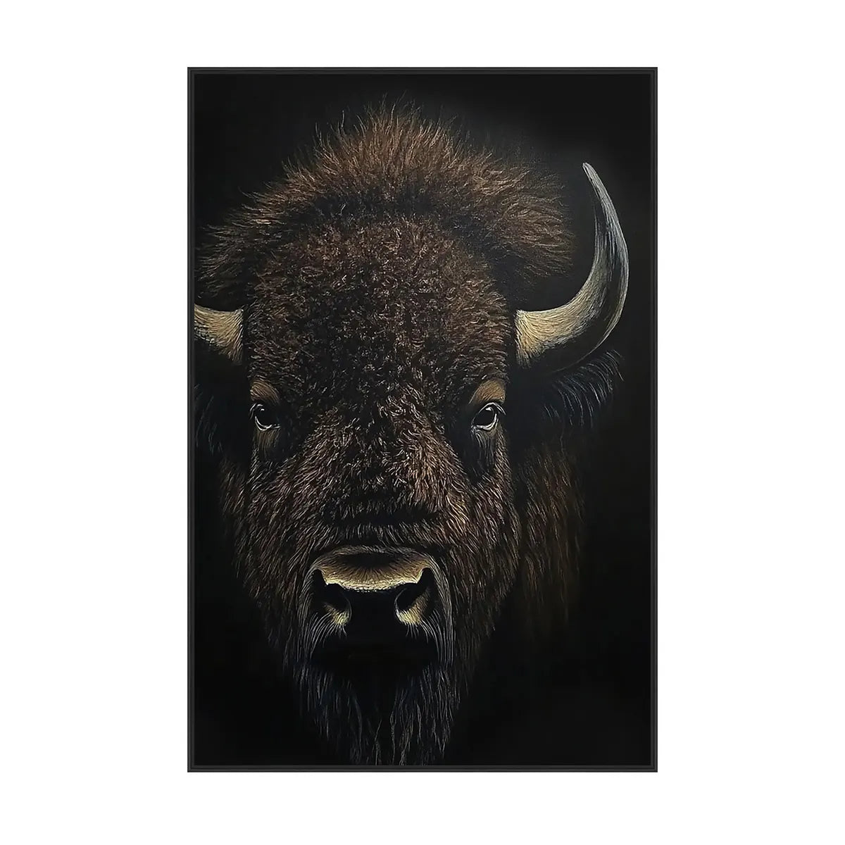 Crestview Collection Hyde Tempered Glass Wall Art - Image 1