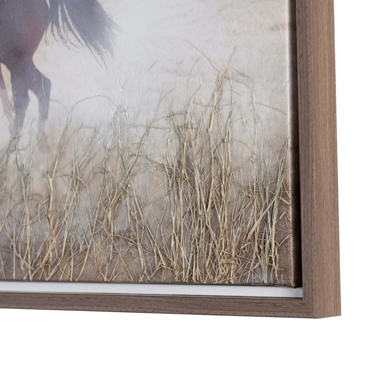 Crestview Collection Stampede Hand Painted Canvas Wall Art - Image 3