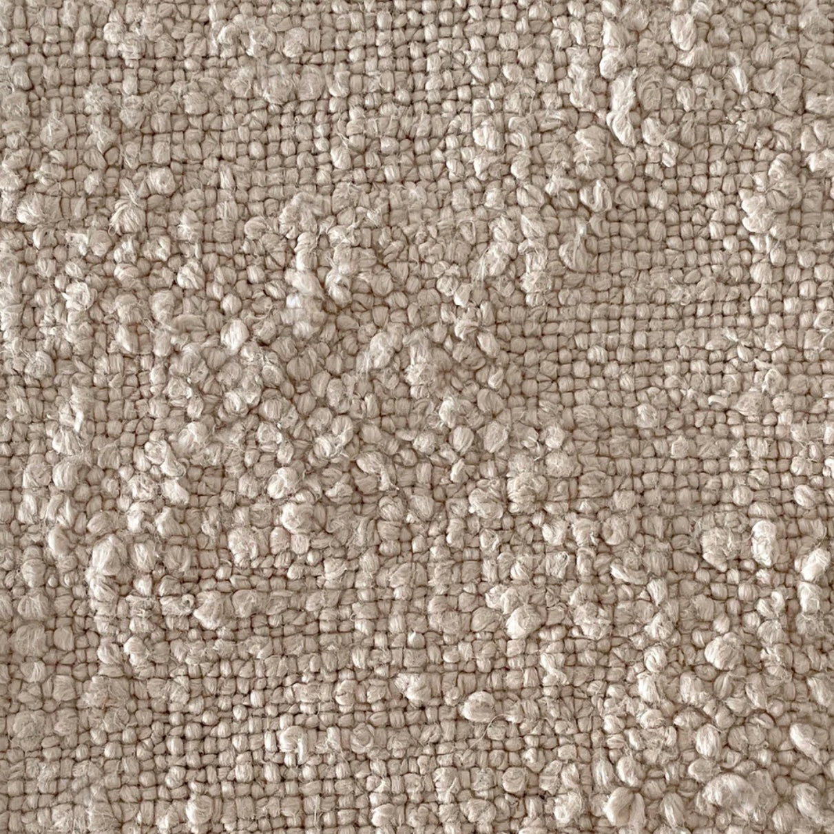 Anaya Home Cozy Cotton Beige Boucle Euro Pillow 26x26 With Down Insert ~ DREAMY BEDDING SALE ~ Limited Quantity - Image 3