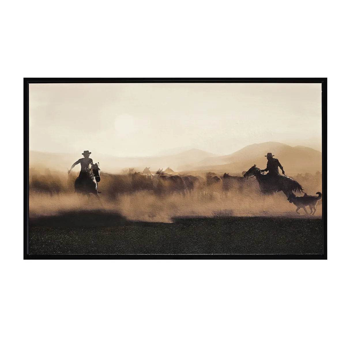 Crestview Collection Dutton Canvas Painting Wall Art - Image 2