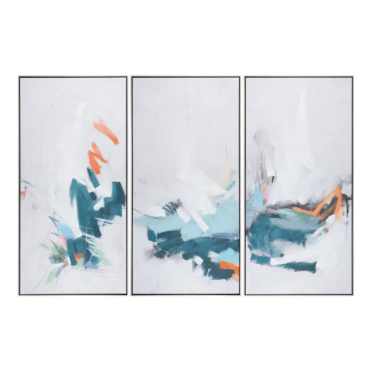 Crestview Collection Color Crush Wall Art ~ Set Of 3 - Image 3
