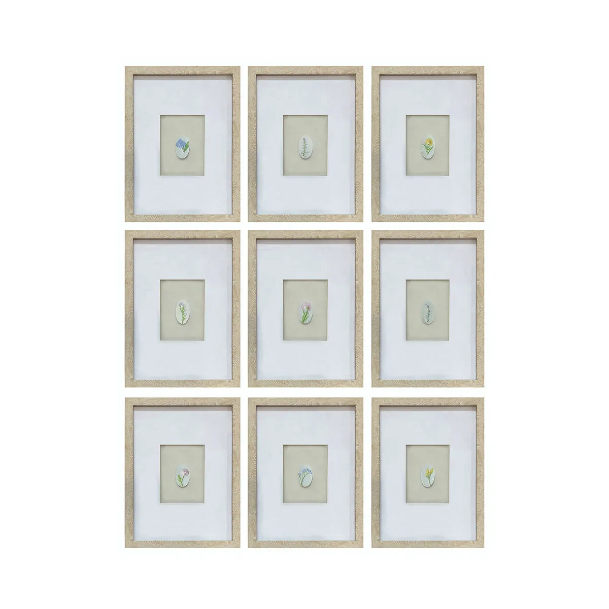 Crestview Collection Zara Wall Art ~ Set Of 3 - Image 1