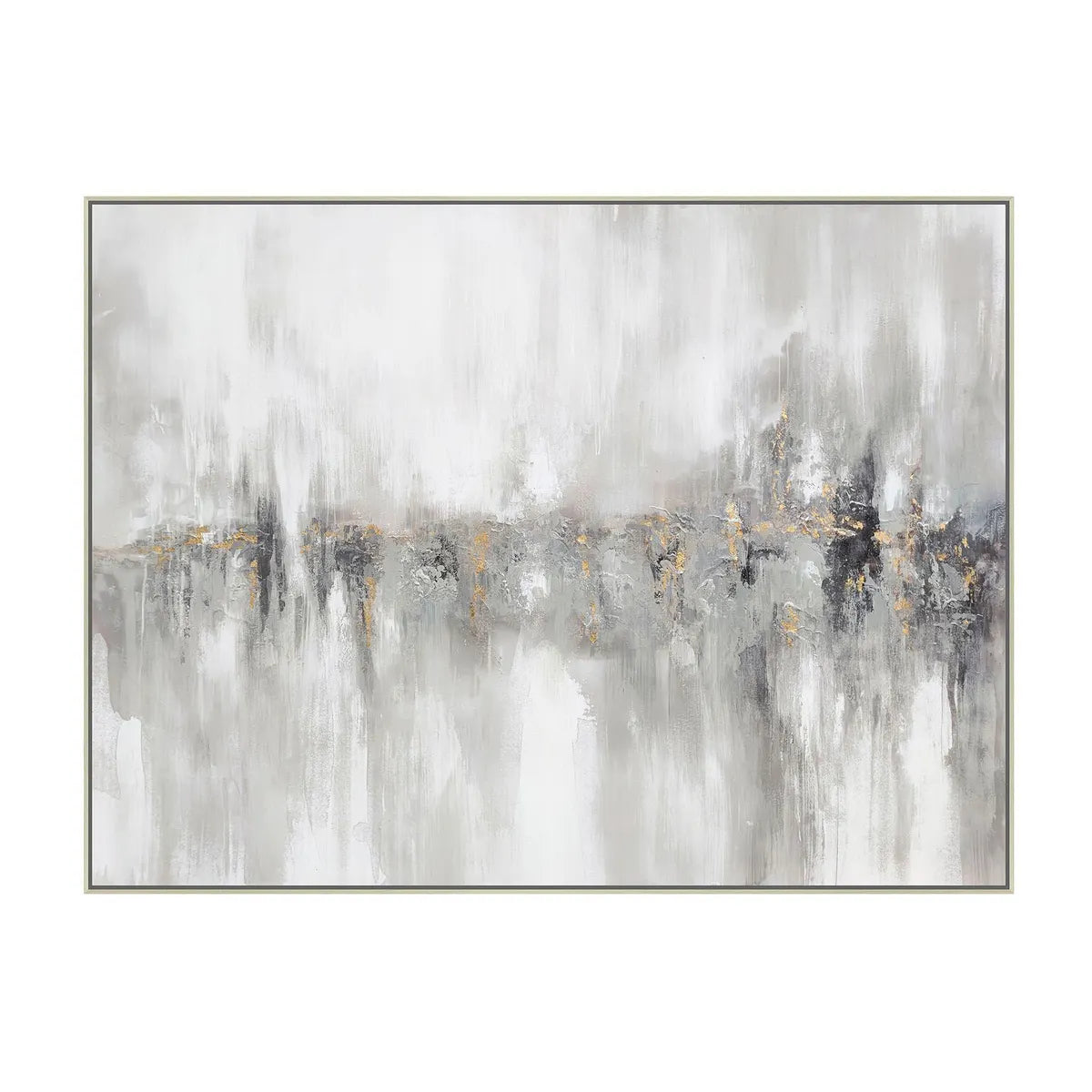 Crestview Collection Saratoga Hand Painted Wall Art - Image 2