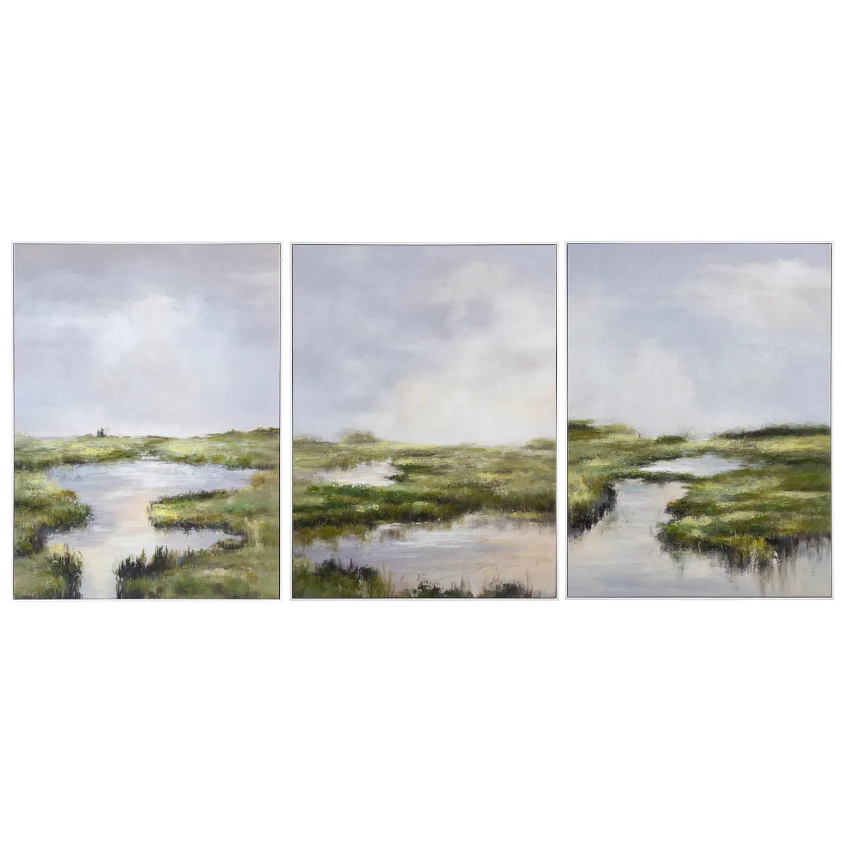Crestview Collection Aiken Wall Art ~ Set Of 3