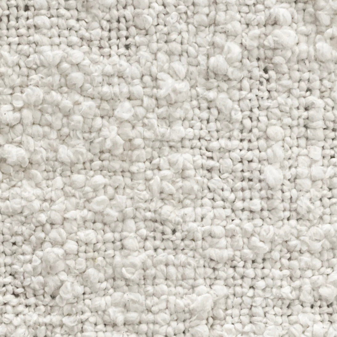 Anaya Home Cozy Cotton Ivory Boucle Throw With Fringe - Image 3