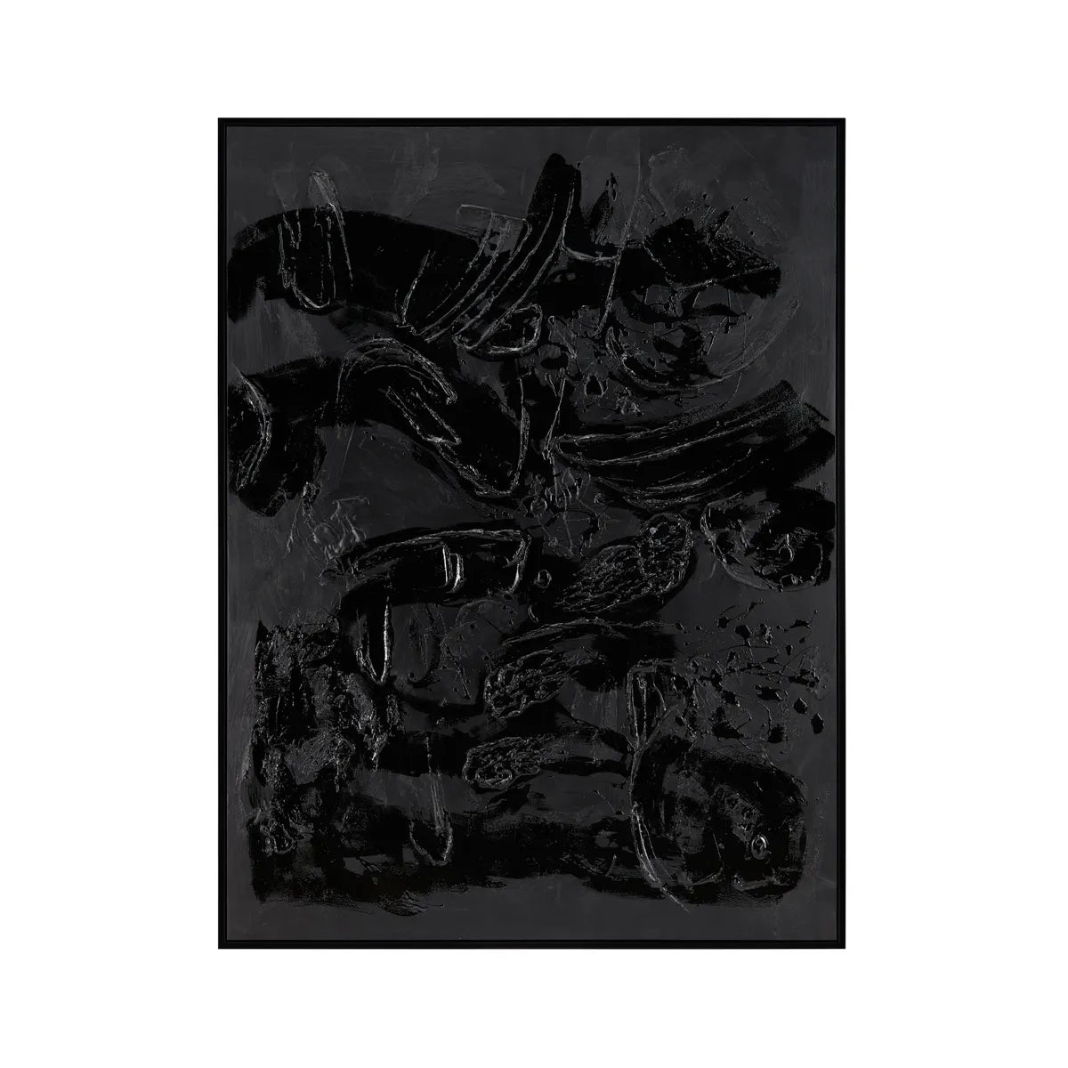 Crestview Collection Ashford Hand Painted Canvas Wall Art - Image 1