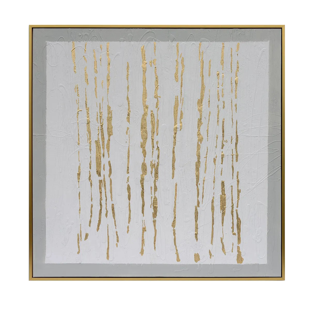 Crestview Collection Wakefield Hand Painted Canvas Wall Art - Image 1