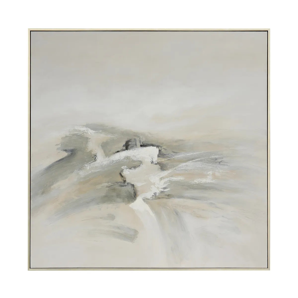 Crestview Collection Ellington Hand Painted Canvas Wall Art - Image 1