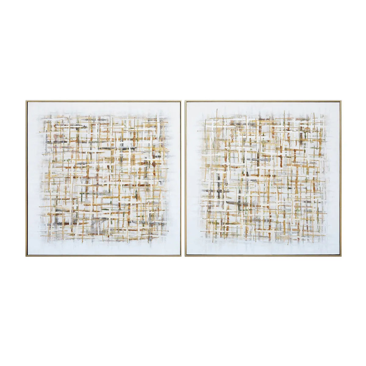 Crestview Collection Avalon Wall Art ~ Set Of 2 - Image 1